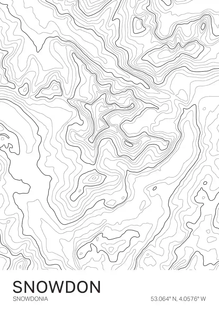 Snowdon print preview