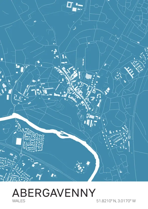 Abergavenny print preview