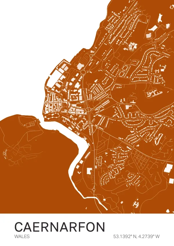 Caernarfon print preview