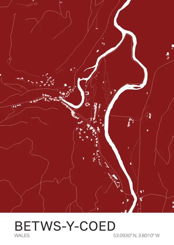 Betws-y-Coed print preview