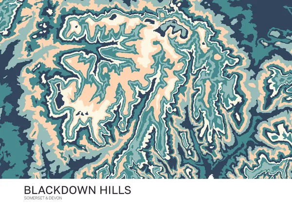Blackdown Hills print preview
