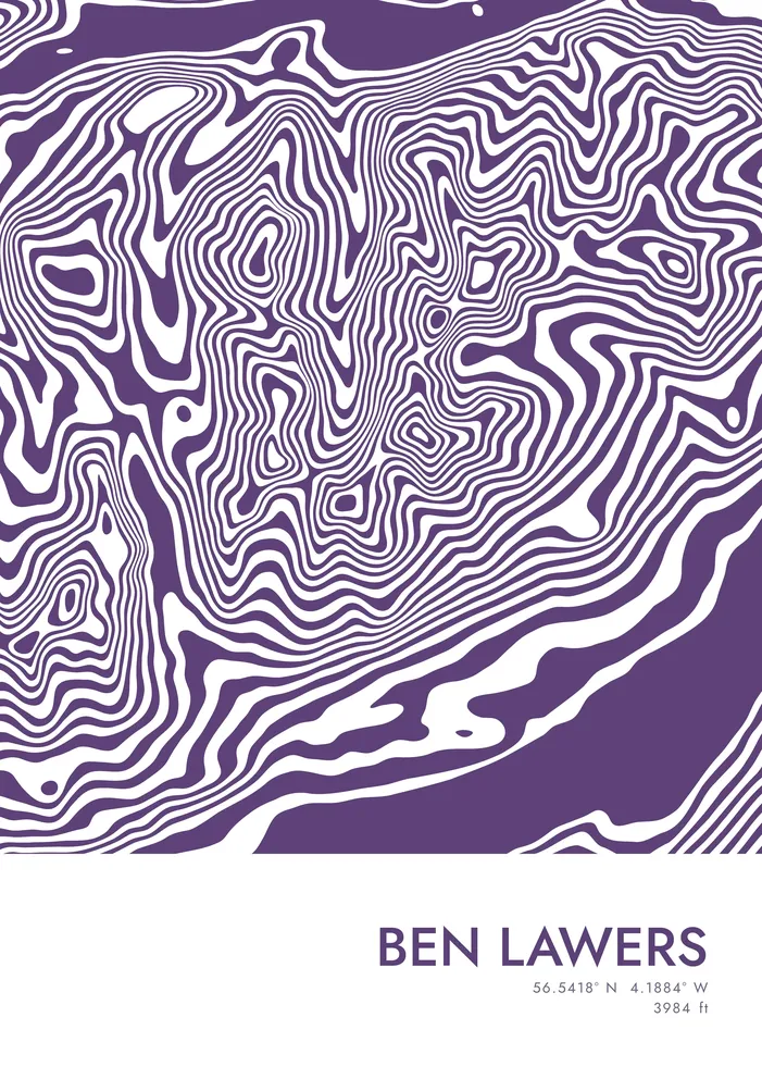 Ben Lawers print preview