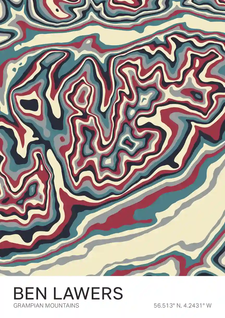 Ben Lawers print preview