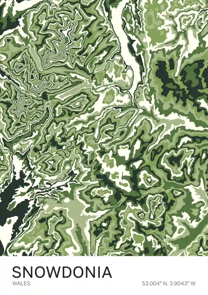 Snowdonia print preview