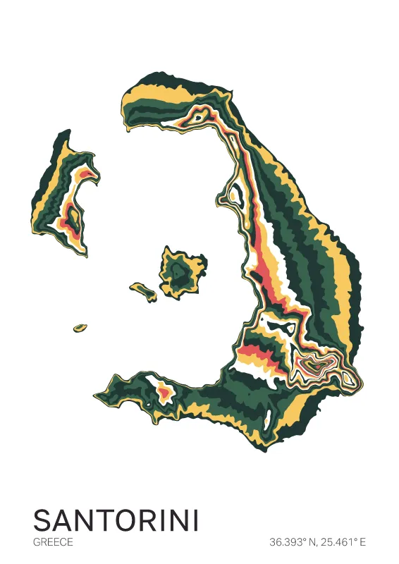 Santorini print preview