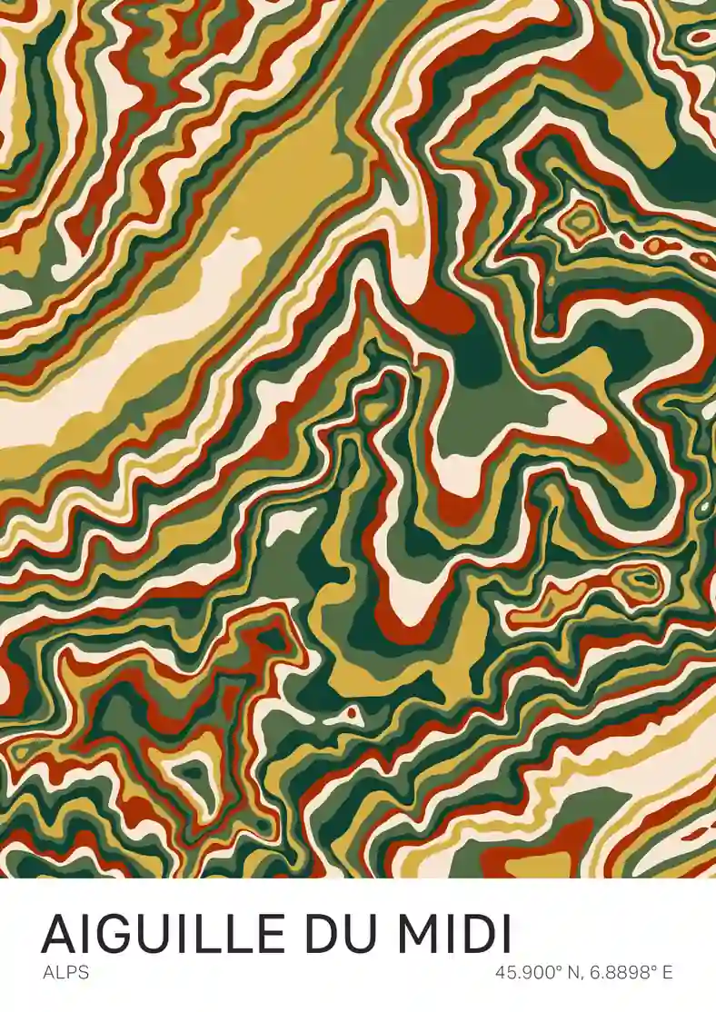 Aiguille du Midi print preview