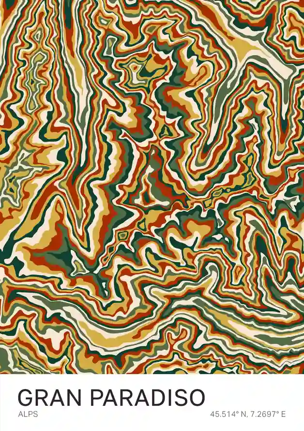 Gran Paradiso print preview