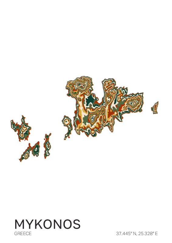 Mykonos print preview